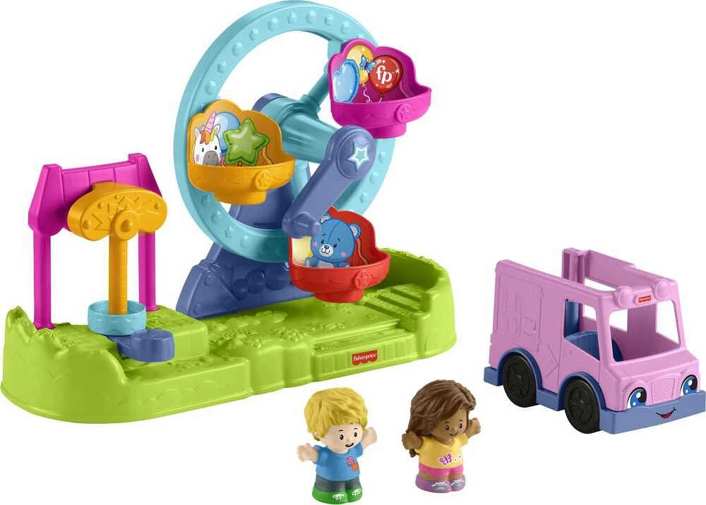 Fisher-Price - Little People - Coffret - Fête foraine, Grande roue - Notre exclusivité