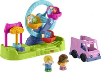 Fisher-Price Little People Carnival Playset with Ferris Wheel and Figures for Toddlers - R Exclusive