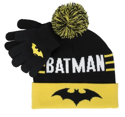 Toys 'R' Us Batman Hat and Glove Set | Metropolis at Metrotown