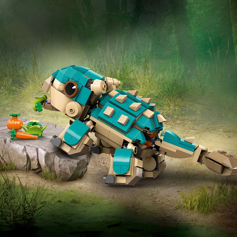 Jouet LEGO Jurassic World Bébé Petite Bosse : L'ankylosaurus 76962