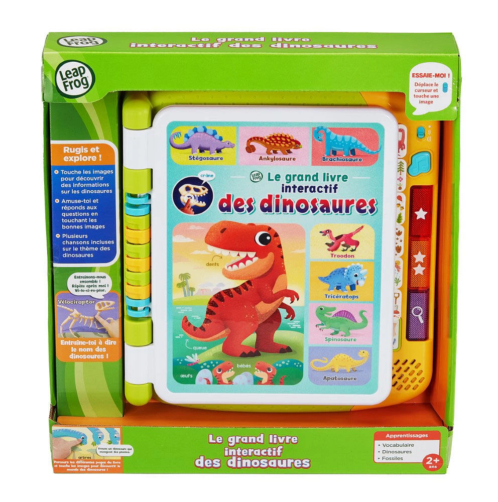 LeapFrog Le grand livre interactif des dinosaures