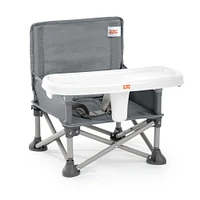 Bright Starts Pop ‘N Sit Portable Booster Seat - Grey