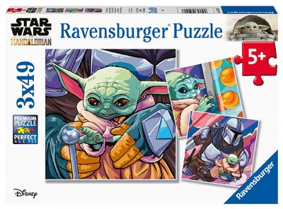 Ravensburger - Grogu Moments puzzle 3x49pc