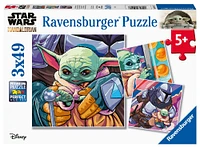 Ravensburger - Les aventures de Grogu casse-têtes 3x49pc