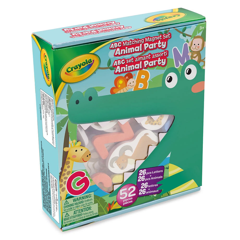 ABC Matching Magnet Set - Animal Party