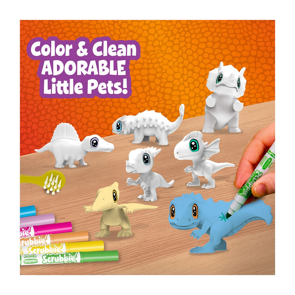 Crayola Scribble Scrubbie Pets Dinosaur Glow Combo Pack