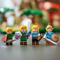 Ensemble de construction avec 4 figurines à collectionner LEGO The Legend of Zelda Vénérable Arbre Mojo 2-en-1 77092