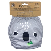 Zoocchini - Couche en tissu et 2 inserts - Koala - Taille unique - 7-35 lbs