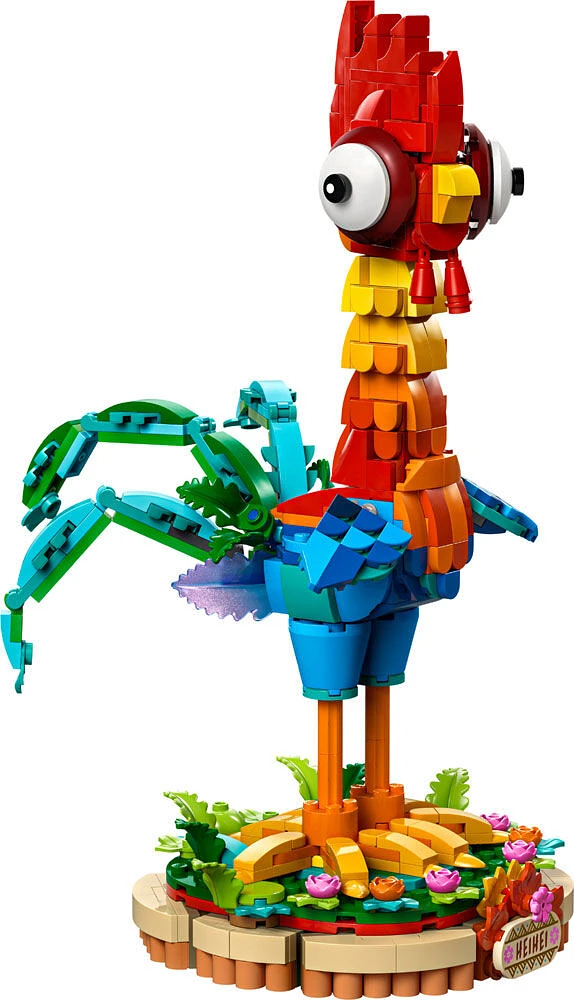 LEGO Disney Moana 2 Heihei, Ensemble de modèle d'animal à construire, Ensemble de jeu de construction 43272