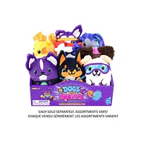 "Dogs Vs. Squirls" (Chien contre écureuils)  -Peluche de 4 pouces (Un sélectionné au hasard pour les achats en ligne)