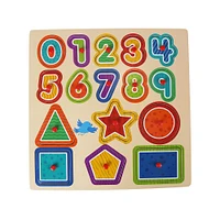 Puzzles Alphabet, Chiffres Et Formes - 1 par commande, l'assortiment peut varier (Chacun vendu séparément, sélectionné au hasard)