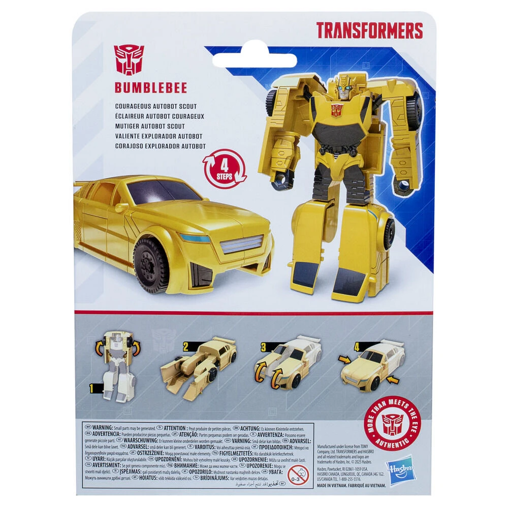 Transformers Generations Toys Authentics Alpha Bumblebee Action Figure 7 Inch