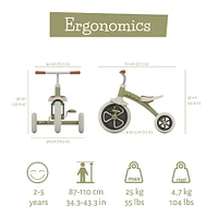 Chillafish Ziggi Tricycle Olive
