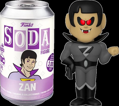 Figurine en Vinyle Zan w/(Vamp) par Funko SODA! Superfriends