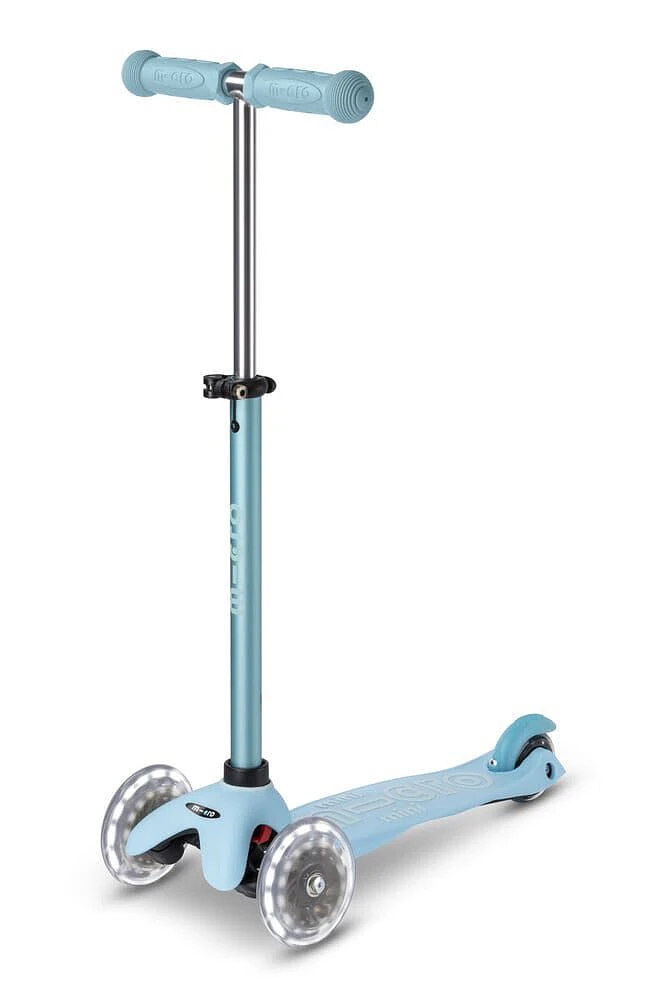 Trottinette Micro Mini2Grow Deluxe Led/Bleu