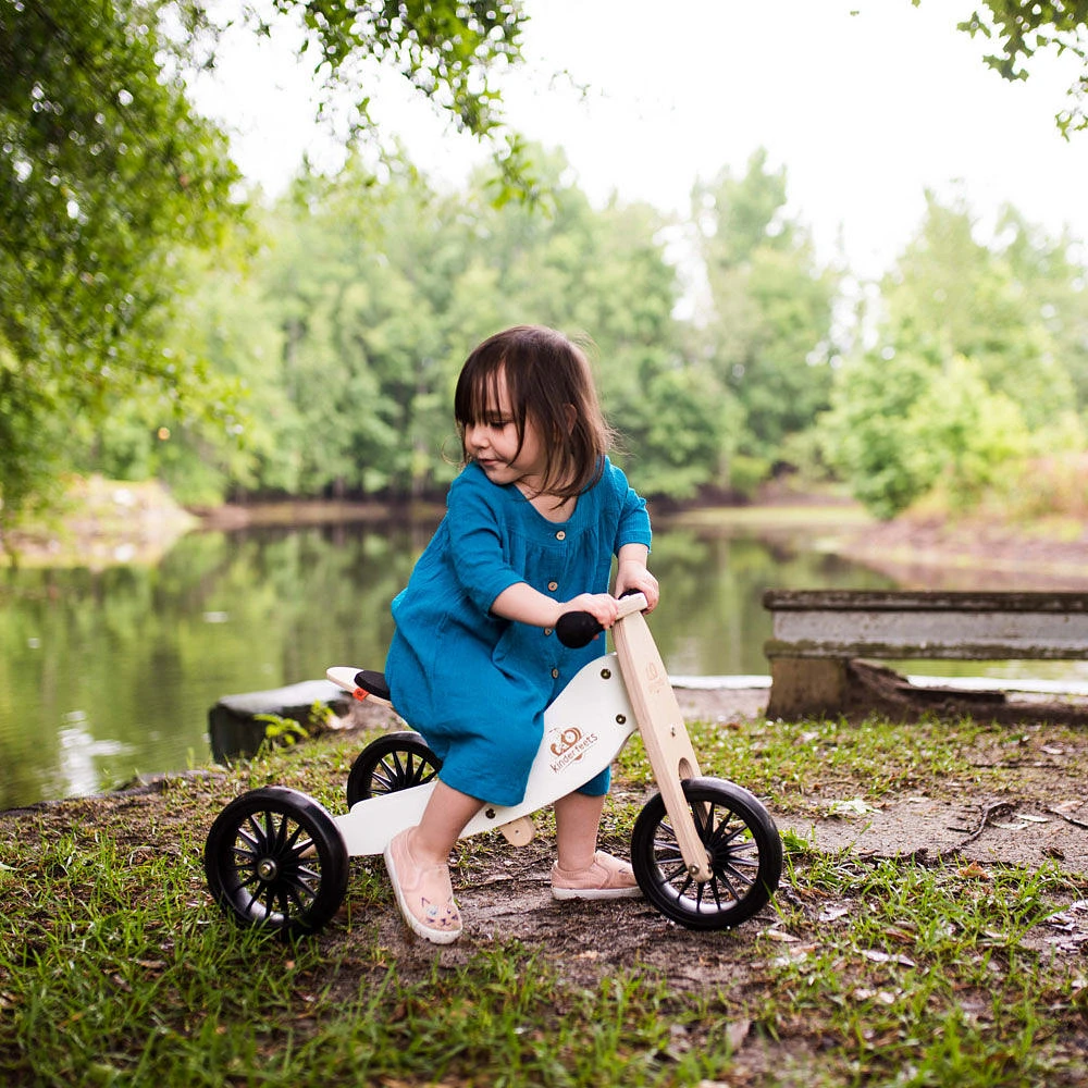 Kinderfeets Tiny Tot PLUS Balance Bike White