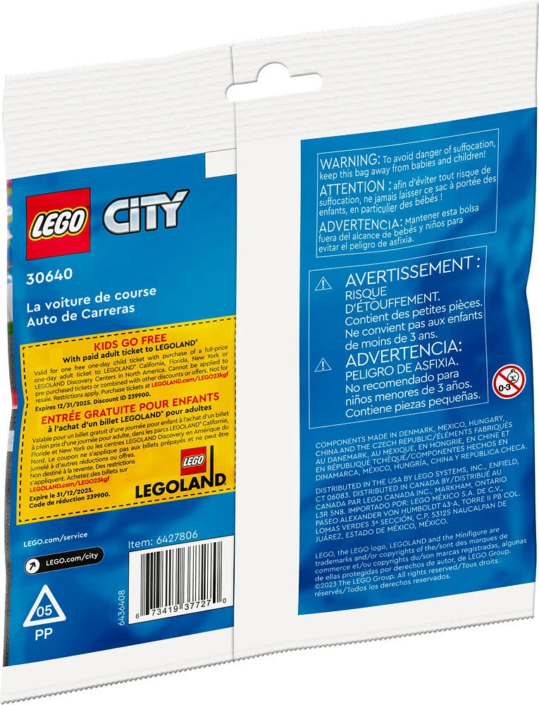 LEGO City La voiture de course 30640