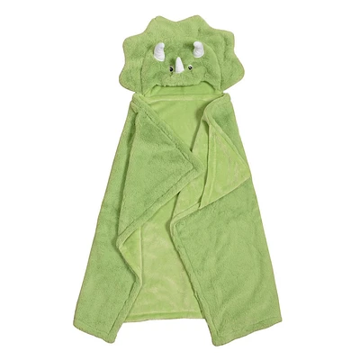Kids Hooded Blanket, Dinosaur