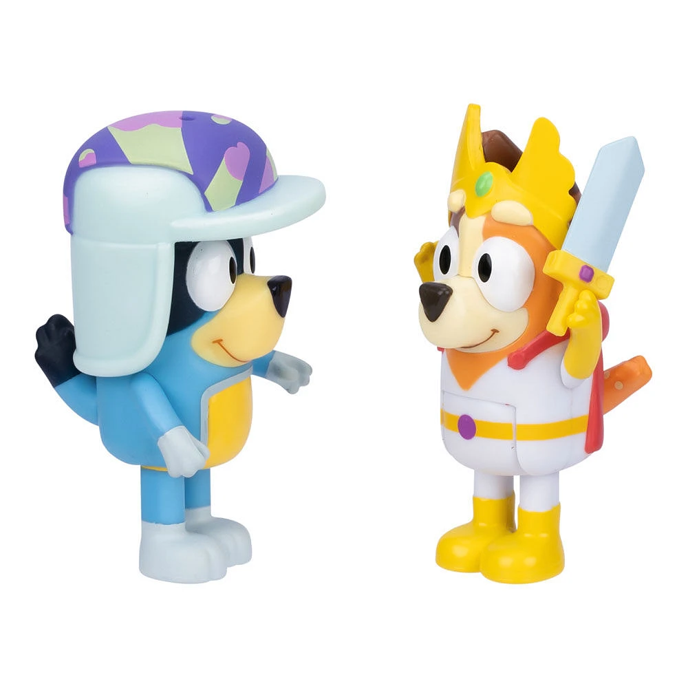 Pack De 2 Figurines Bluey Conte De Fées