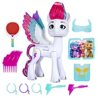 My Little Pony Zipp Storm Ailes magiques, pégase My Little Pony de 14 cm avec accessoires