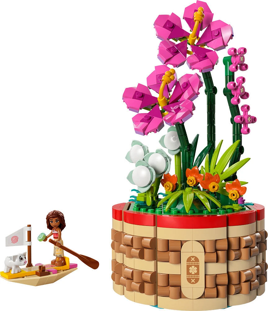 LEGO Disney Le pot de fleurs de Moana Jouet de fleurs à construire 43252