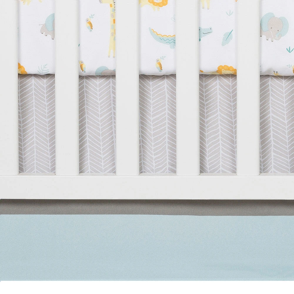 Sammy & Lou Jungle Pals 4 Piece Crib Bedding Set