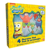 Flexfigs -  Nickeloean Spongebob & Friends 4-Pack (Series 1)