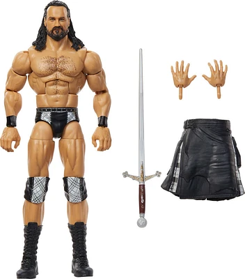 WWE Elite Drew McIntyre Action Figure, Series #115 6-inch Collectible with Articulation & Accessories