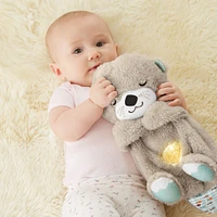 Fisher-Price Soothe 'n Snuggle Otter Baby Sound Machine with Rhythmic Breathing Motion - R Exclusive