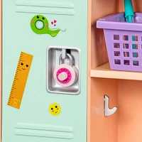 Classroom Cool Locker Set, Our Generation, Ensemble de casier pour poupées de 18 po