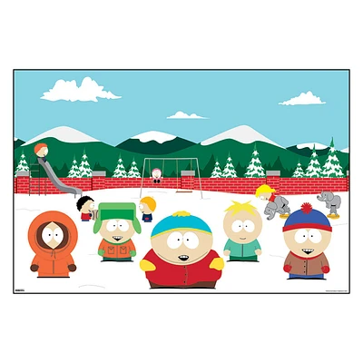 24X36 Affiche-South Park-Terrain de jeux