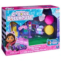 Gabby's Dollhouse, Carlita Purr-ific Play Room with Carlita Toy Car, Accessories, Furniture and Dollhouse Deliveries