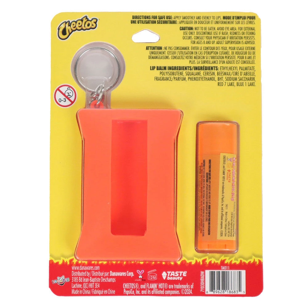 Flamin Hot Cheetos Lip Balm with Keychain