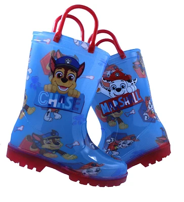 Bottes de pluie éclairées Pat' Patrouille, bleu