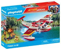 Playmobil - Hydravion avec pompier