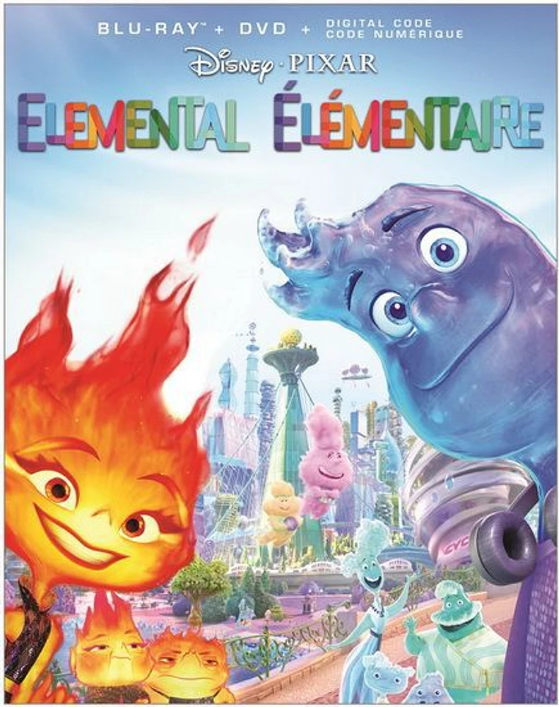 Elemental [Blu-ray+DVD+Digital]