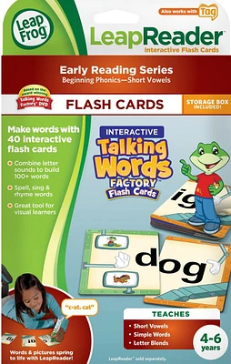 LeapFrog - Tag Interactive Talking Words Factory Flash Cards English Edition