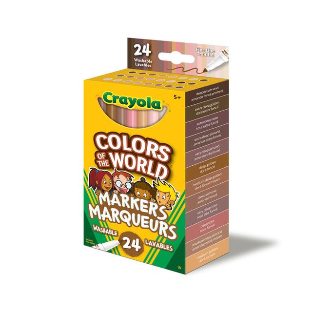 Crayola: Colors of the World Markers (24 pack)