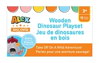 ALEX - Wooden Dinosaur Playset