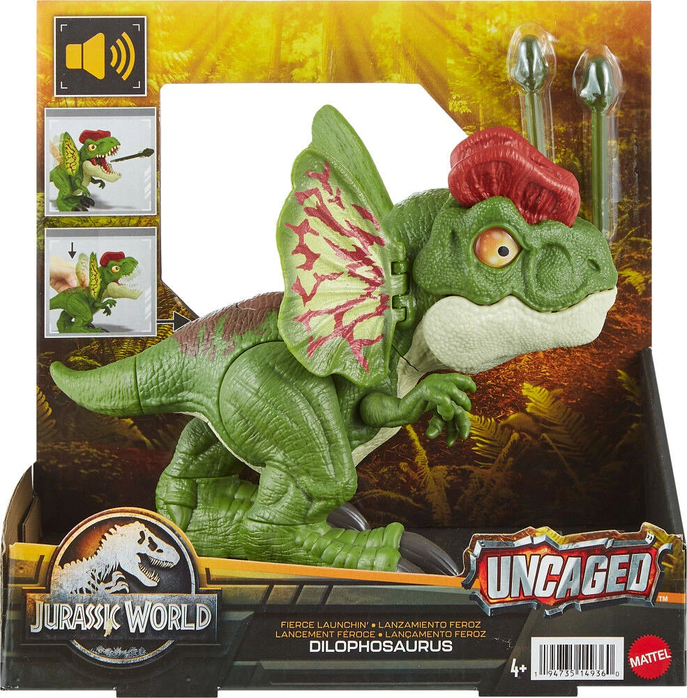 Jurassic World - En liberté - Tir fatal - Figurine - Dilophosaure