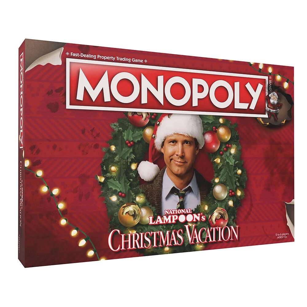 USAopoly MONOPOLY: National Lampoon's Christmas Vacation - Édition anglaise