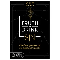 Truth or Drink: Sin Edition Party Game for Adults Ages 21+ - English Edition