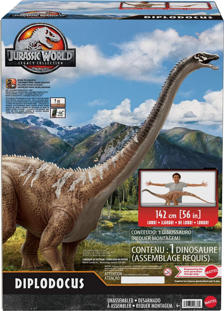 Jurassic World Diplodocus Legacy Collection Figurine de dinosaur