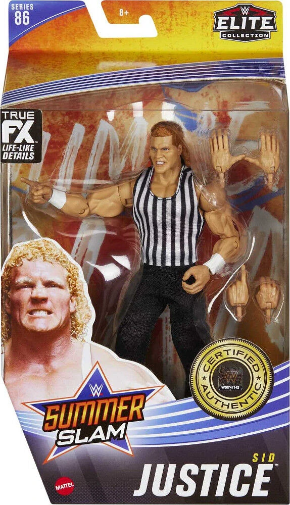 WWE - Collection Elite - Figurine articulée - Sid Justice