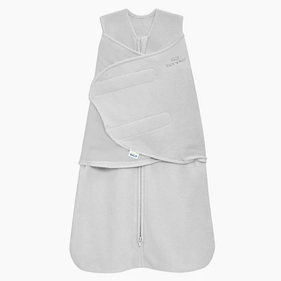 Swaddle Fleece Sleepsack - Grey Newborn