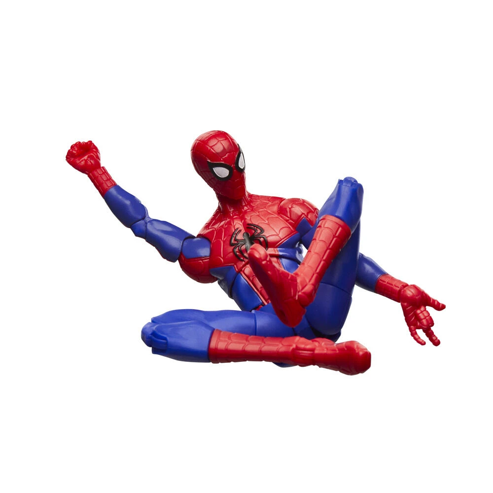 Marvel Legends Series Peter Parker, Spider-Man: Into the Spider-Verse Collectible 6 Inch Action Figure