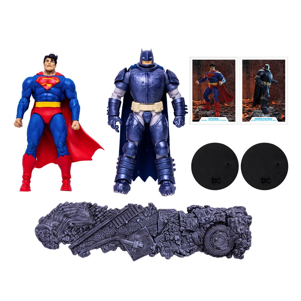 DC Multiverse - Multipack: Superman vs. Batman (The Dark Knight Returns) 2 Figures Pack