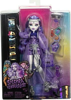 Monster High-Spectra Vondergeist-Poupée, furet Rhuen et accessoires