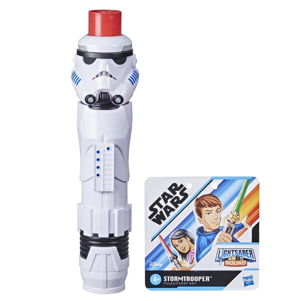 Star Wars Lightsabler Squad, sabre laser Imperial Stormtrooper à lame rouge extensible, accessoire de déguisement