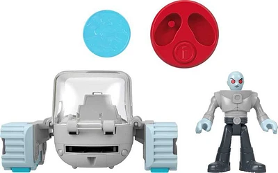 Fisher-Price Imaginext DC Super Friends, Head Shifters Mr. Freeze & Snow Tank